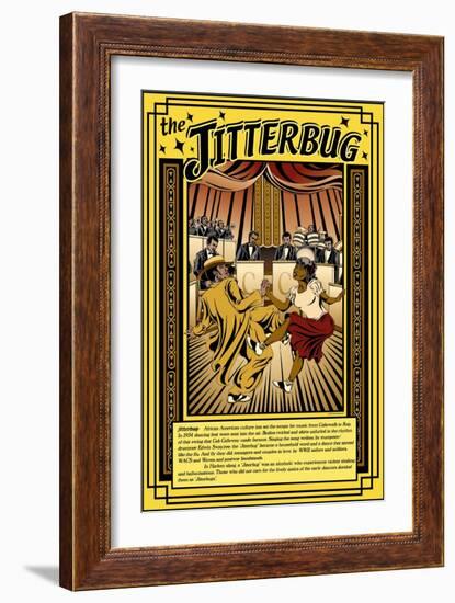 The Jitterbug-Wilbur Pierce-Framed Art Print