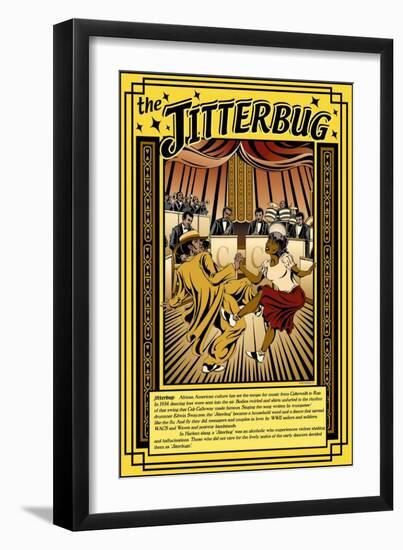 The Jitterbug-Wilbur Pierce-Framed Art Print