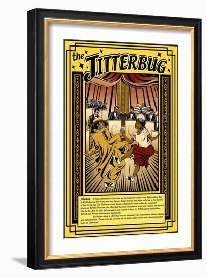 The Jitterbug-Wilbur Pierce-Framed Art Print