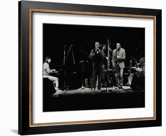 The Jj Johnson Quintet Performing at the Hertfordshire Jazz Festival, St Albans Arena, 4 May 1993-Denis Williams-Framed Photographic Print