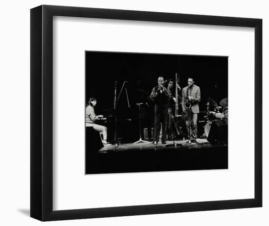 The Jj Johnson Quintet Performing at the Hertfordshire Jazz Festival, St Albans Arena, 4 May 1993-Denis Williams-Framed Photographic Print