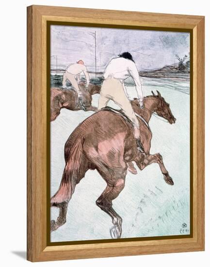 The Jockey, 1899-Henri de Toulouse-Lautrec-Framed Premier Image Canvas