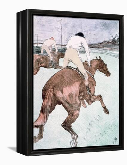 The Jockey, 1899-Henri de Toulouse-Lautrec-Framed Premier Image Canvas