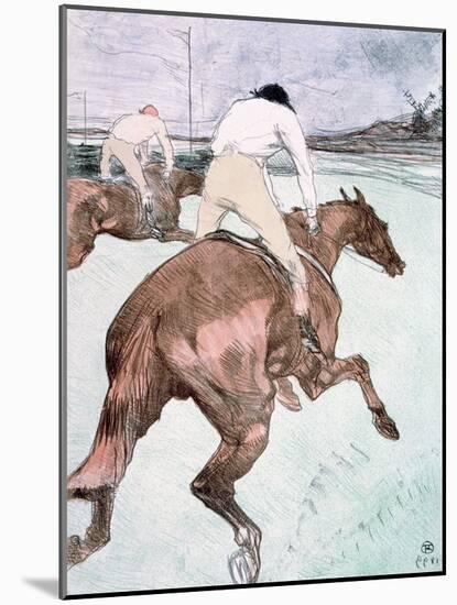 The Jockey, 1899-Henri de Toulouse-Lautrec-Mounted Giclee Print