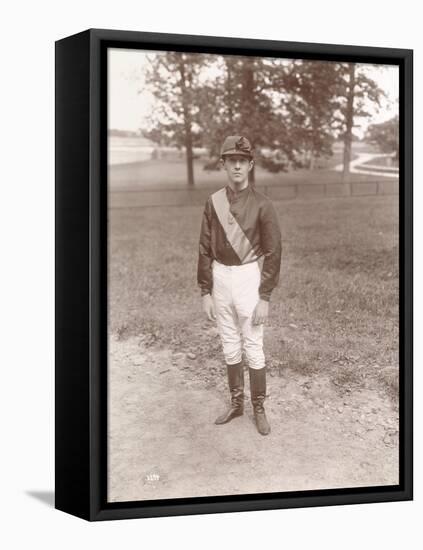 The Jockey Tod Sloan on His Return from Europe, 1898-Byron Company-Framed Premier Image Canvas