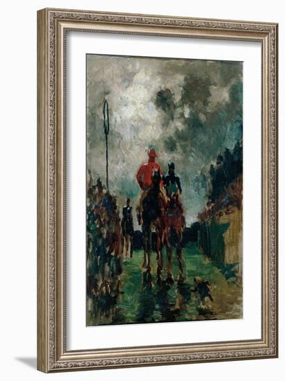 The Jockeys, 1882-Henri de Toulouse-Lautrec-Framed Giclee Print