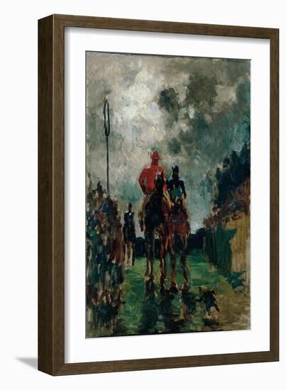 The Jockeys, 1882-Henri de Toulouse-Lautrec-Framed Giclee Print