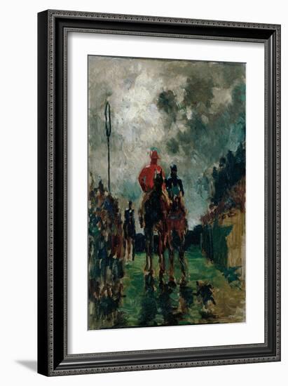 The Jockeys, 1882-Henri de Toulouse-Lautrec-Framed Giclee Print