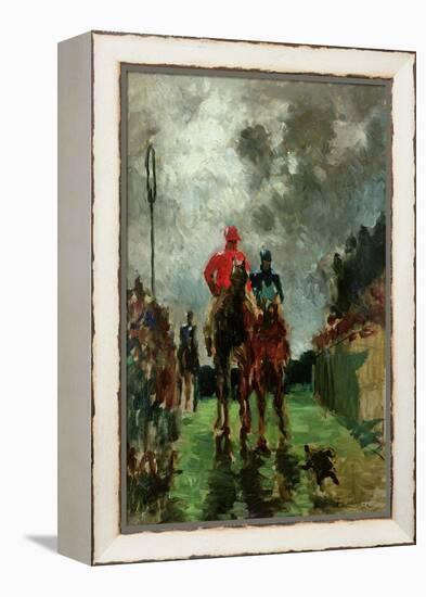 The Jockeys-Henri de Toulouse-Lautrec-Framed Premier Image Canvas