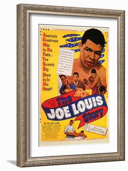 The Joe Louis Story, 1953-null-Framed Art Print