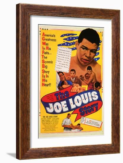 The Joe Louis Story, 1953-null-Framed Art Print