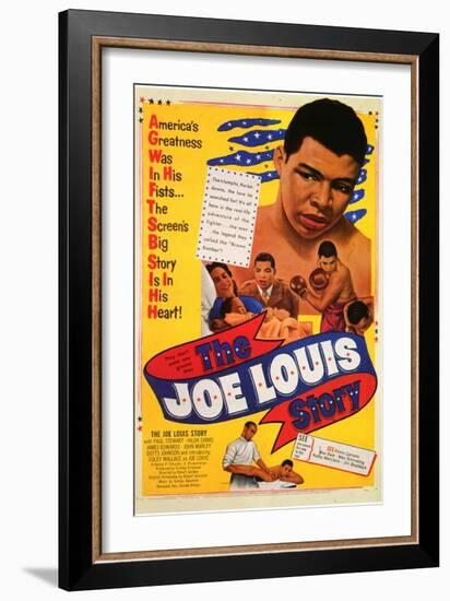 The Joe Louis Story, 1953-null-Framed Art Print