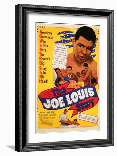 The Joe Louis Story, 1953-null-Framed Art Print