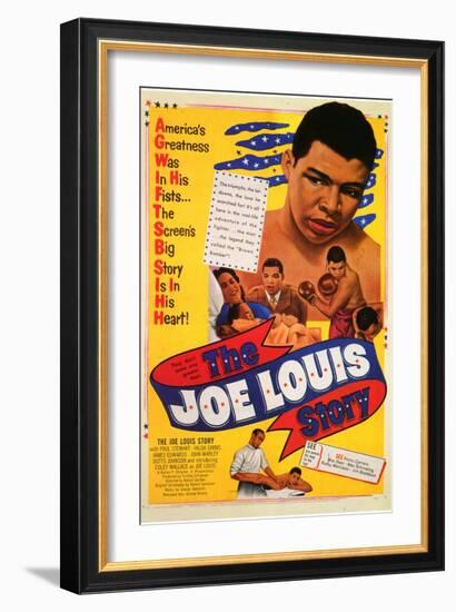 The Joe Louis Story, 1953--Framed Art Print