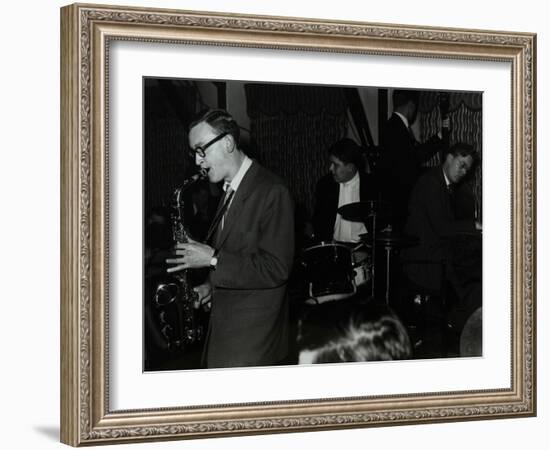 The John Cox Trio and Derek Humble Playing at the Civic Restaurant, Bristol, 1955-Denis Williams-Framed Photographic Print