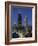 The John Hancock Center on Left, and the Old Water Tower in Low Centre, Chicago-Robert Francis-Framed Photographic Print