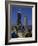 The John Hancock Center on Left, and the Old Water Tower in Low Centre, Chicago-Robert Francis-Framed Photographic Print