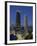 The John Hancock Center on Left, and the Old Water Tower in Low Centre, Chicago-Robert Francis-Framed Photographic Print