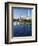 The John Hancock Tower and City Skyline Across the Charles River, Boston, Massachusetts, USA-Amanda Hall-Framed Photographic Print