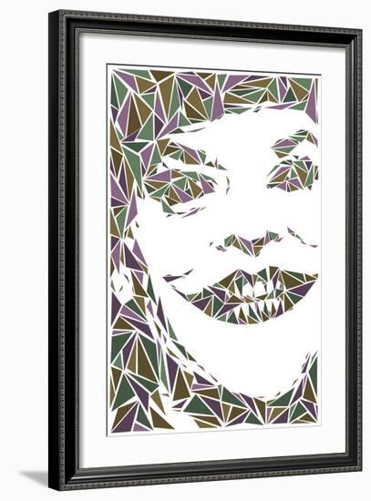 The Joker-Cristian Mielu-Framed Art Print