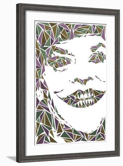 The Joker-Cristian Mielu-Framed Art Print