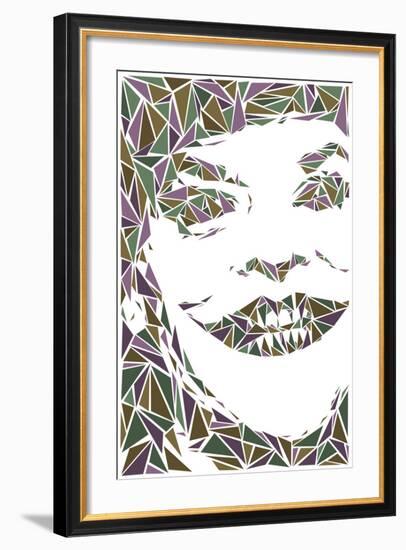 The Joker-Cristian Mielu-Framed Art Print