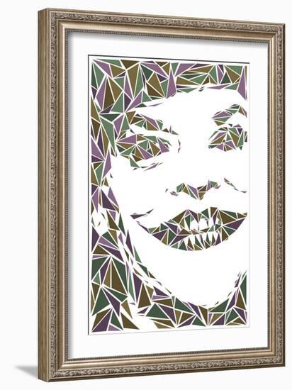 The Joker-Cristian Mielu-Framed Art Print