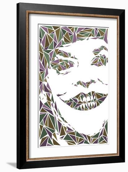 The Joker-Cristian Mielu-Framed Art Print