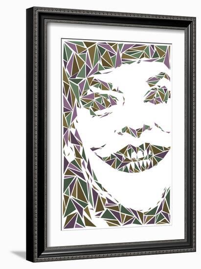 The Joker-Cristian Mielu-Framed Art Print