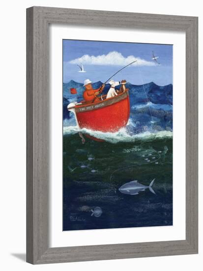 The Jolly Angler-Peter Adderley-Framed Art Print