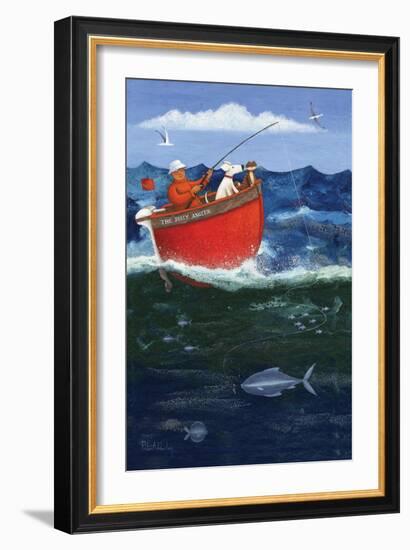 The Jolly Angler-Peter Adderley-Framed Art Print