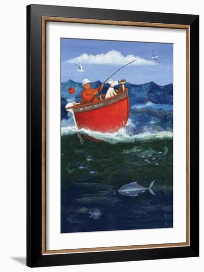 The Jolly Angler-Peter Adderley-Framed Premium Giclee Print