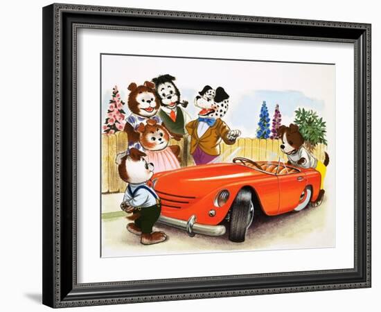 The Jolly Dogs-Francis Phillipps-Framed Giclee Print