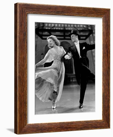 The Jolson Story, Evelyn Keyes, Larry Parks, 1946-null-Framed Photo