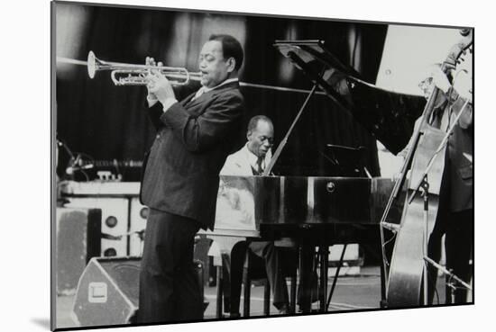 The Jonah Jones Quartet and Hank Jones, Newport Jazz Festival, Ayresome Park, Middlesbrough, 1978-Denis Williams-Mounted Photographic Print