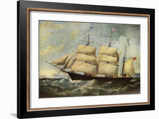 'The Joseph Cunard', 1839, (1938)-Samuel Walters-Framed Giclee Print