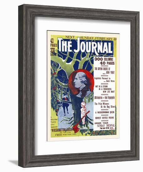 The Journal, Next Sunday, February 23-null-Framed Art Print