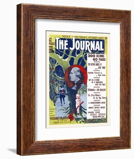 The Journal, Next Sunday, February 23-null-Framed Art Print