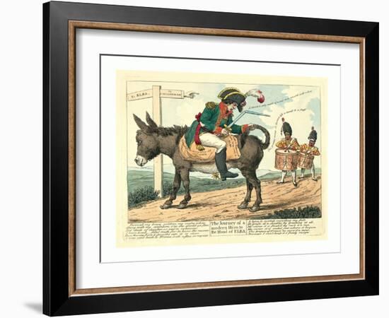 The Journey of a Modern Hero-null-Framed Giclee Print