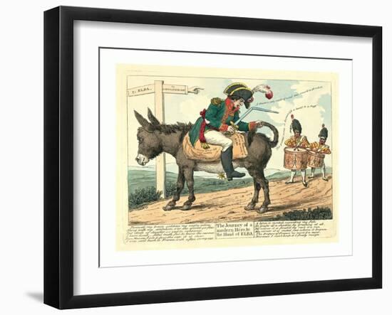 The Journey of a Modern Hero-null-Framed Giclee Print