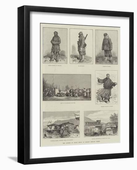 The Journey of Prince Henry of Orleans Through Thibet-Johann Nepomuk Schonberg-Framed Giclee Print