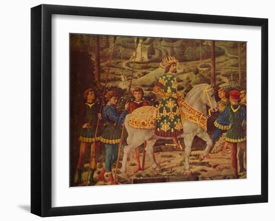 'The Journey of the Magi', 1459-1461-Benozzo Gozzoli-Framed Giclee Print