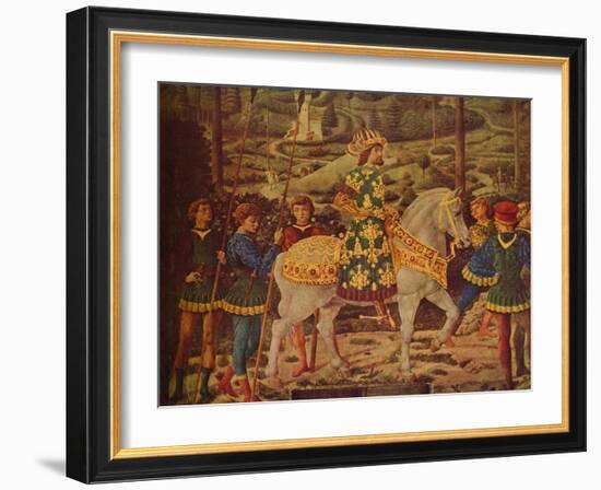 'The Journey of the Magi', 1459-1461-Benozzo Gozzoli-Framed Giclee Print