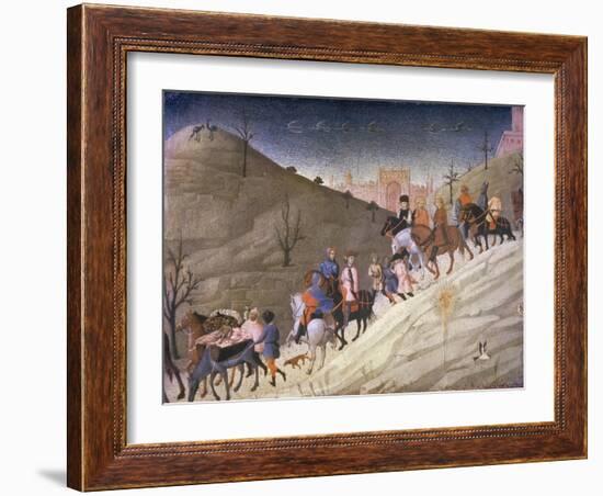 The Journey of the Magi-Sassetta-Framed Giclee Print