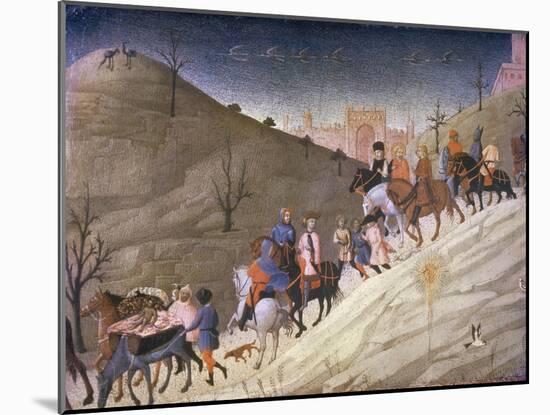 The Journey of the Magi-Sassetta-Mounted Giclee Print