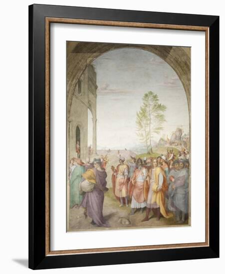 The Journey of the Magi-Andrea del Sarto-Framed Giclee Print