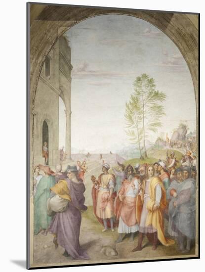 The Journey of the Magi-Andrea del Sarto-Mounted Giclee Print