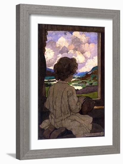 The Journey-Elizabeth Shippen Green-Framed Art Print