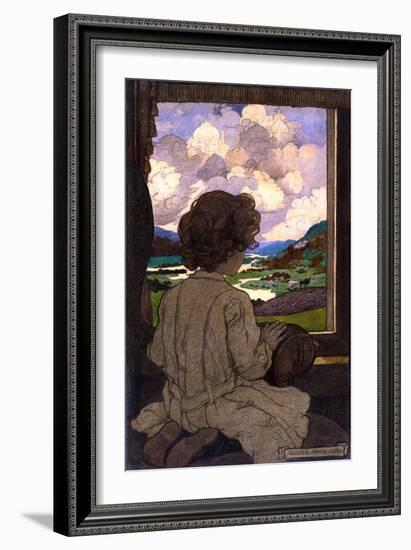 The Journey-Elizabeth Shippen Green-Framed Art Print