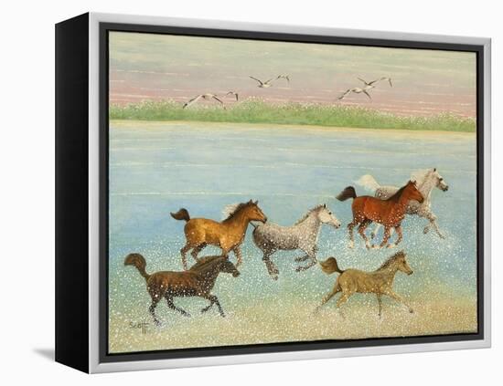 The Joy of Freedom, 2013-Pat Scott-Framed Premier Image Canvas